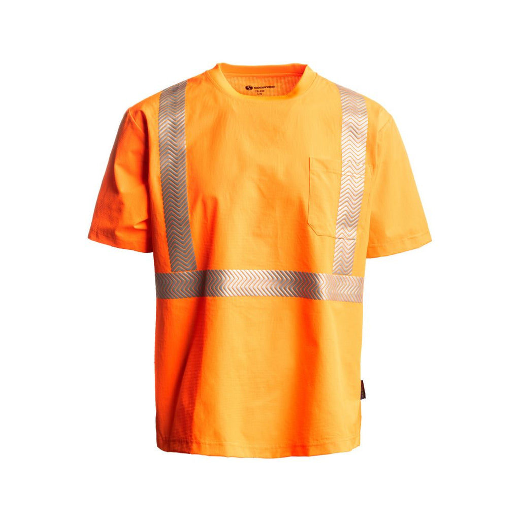 Hi Vis Orange Short Sleeve Shirt
