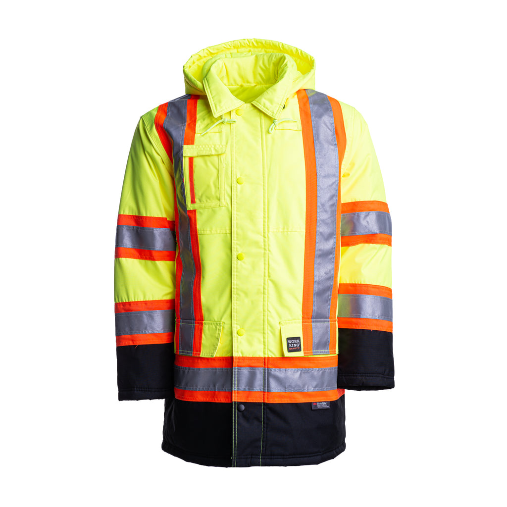 Tough Duck Hi-Vis Green Parka